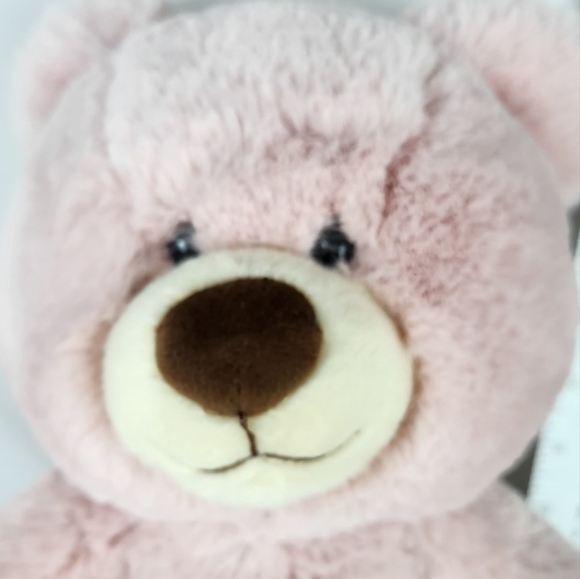 A88 Aurora Hugga Wug Soft Pink Teddy Bear Plush 12" Stuffed Toy Lovey - Picture 2 of 8